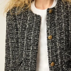Classic Tweed Jacket - Paris Jacket by T.Line